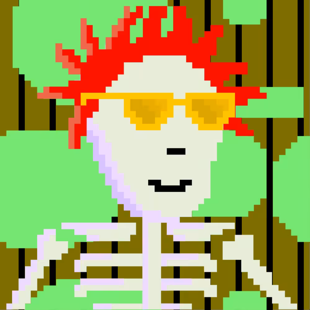 PIXEL SKULLETTI 1 #261