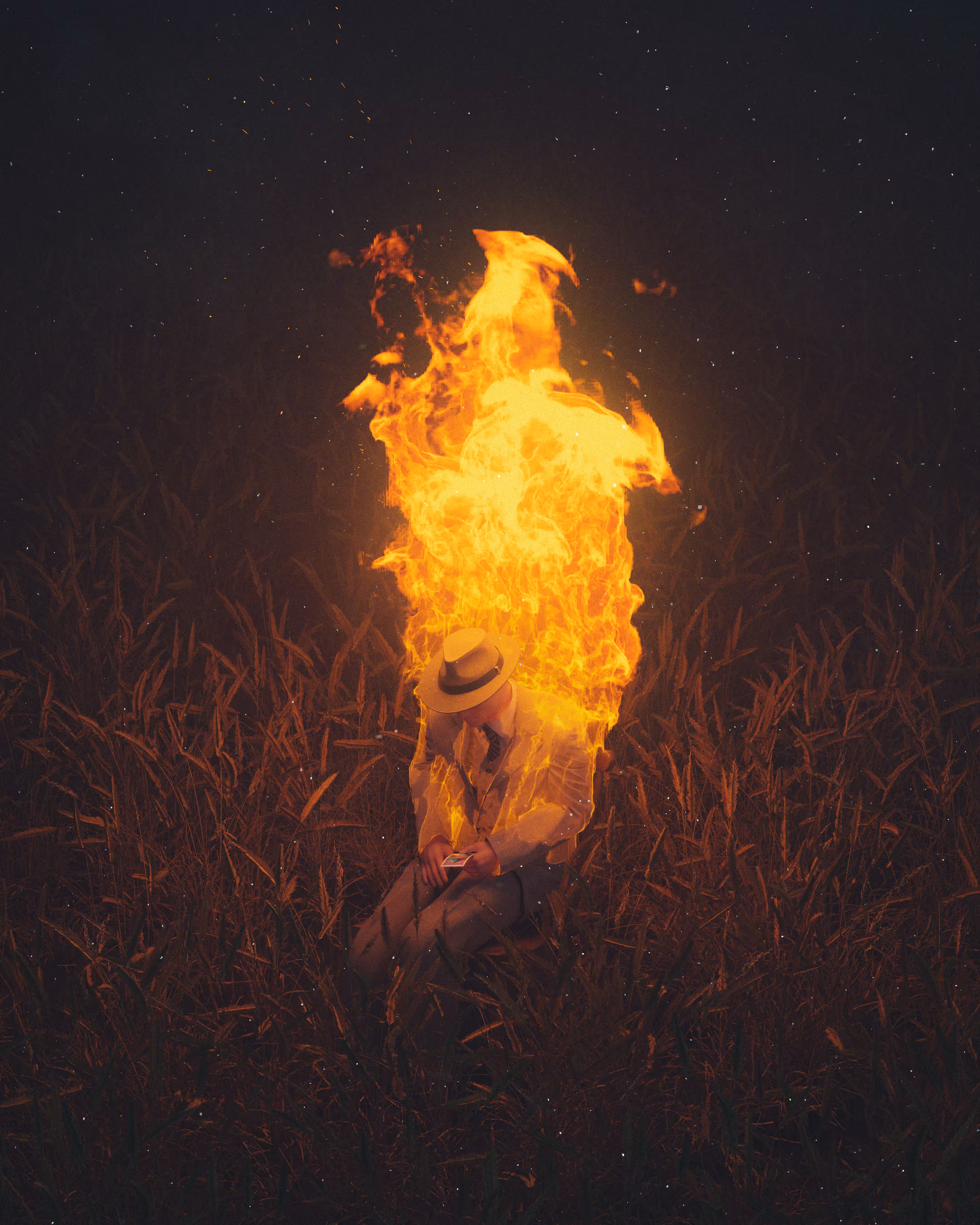 life was fine in the flames