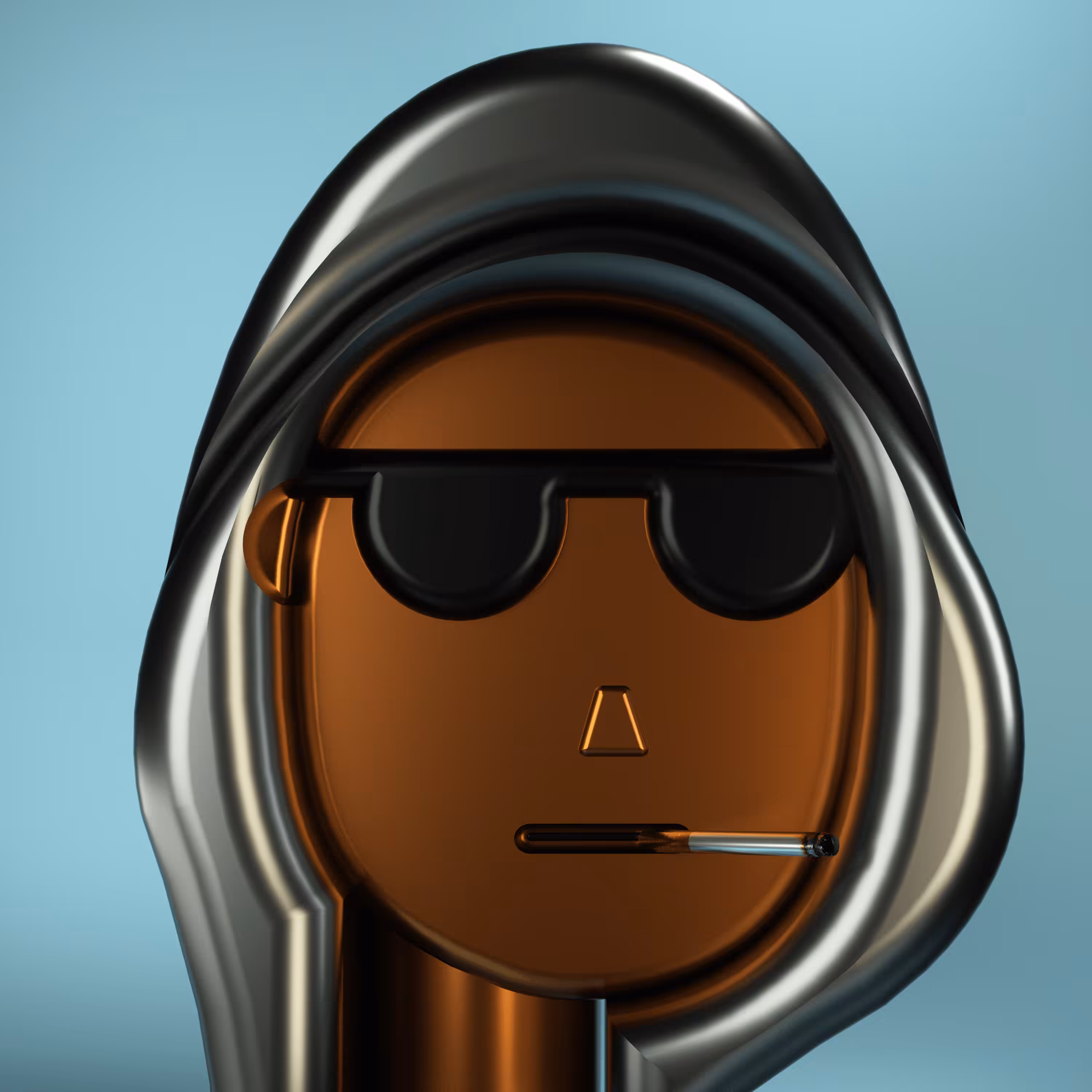 3D Chrome Punks: 3D Chrome Punk #0512
