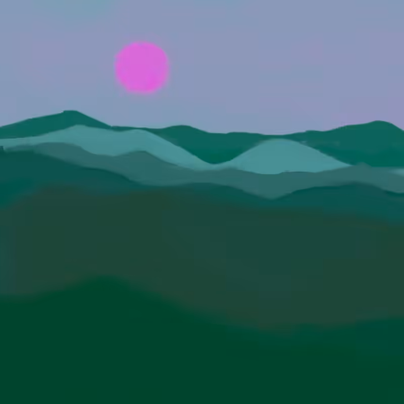 Colorful hills #4