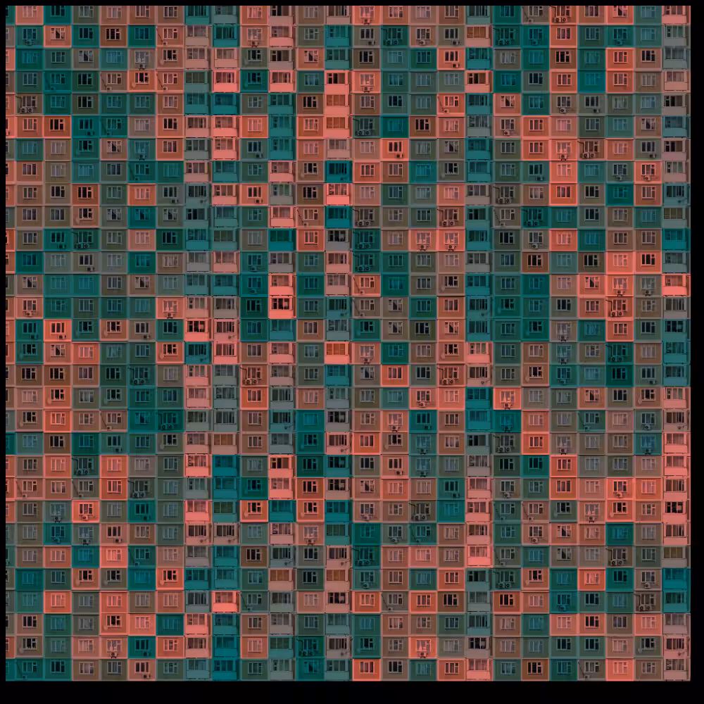 colorized-high-rise-building #13