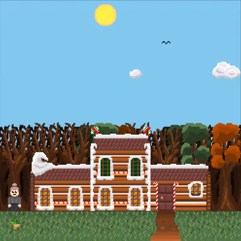 2D Mansion Candy House #74