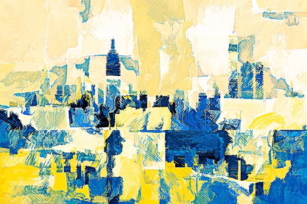 Gogh City Painting #1