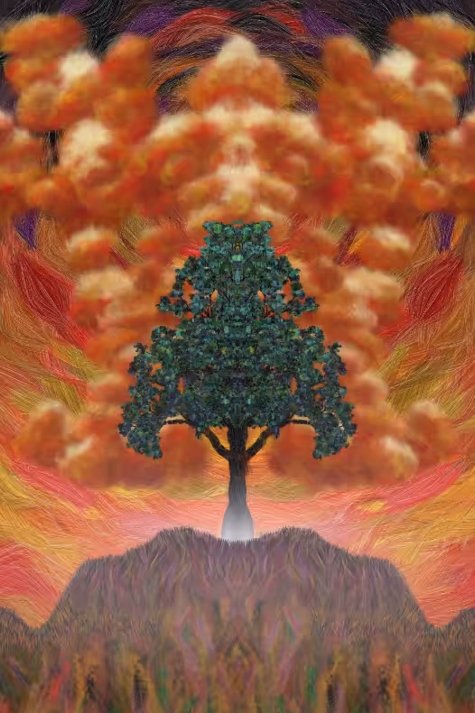 Tree and Cloud #179