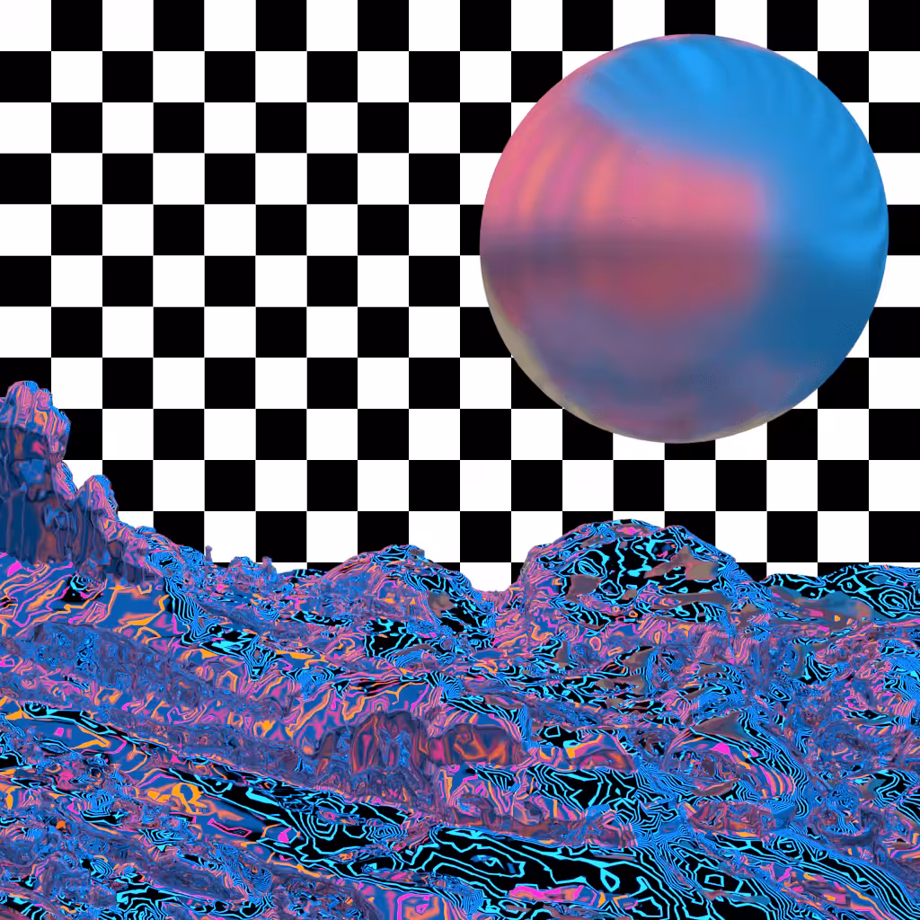 Iridescent absurd