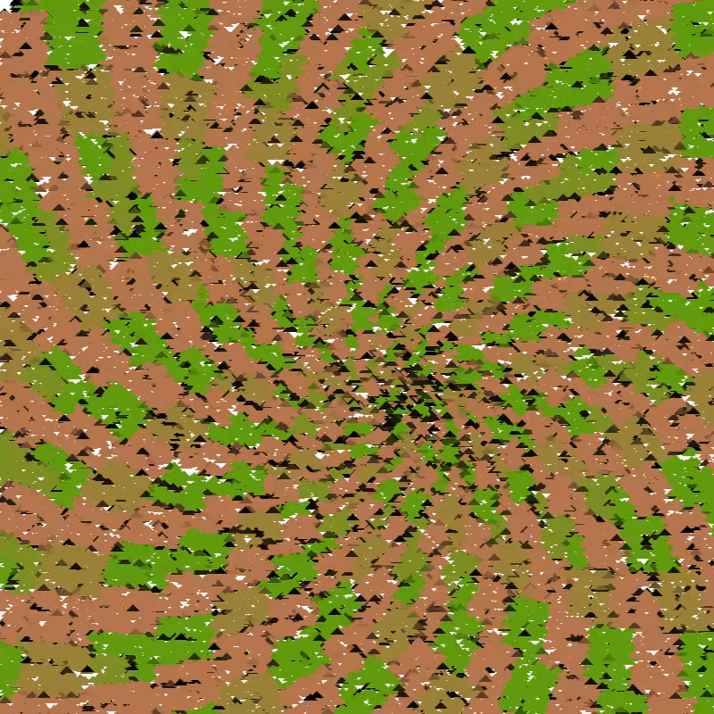 Mosaic or stained glass drops #38
