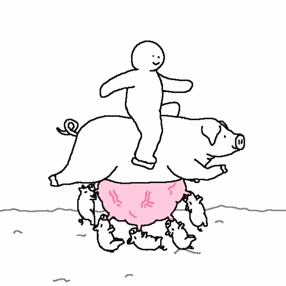 Piggyback ride