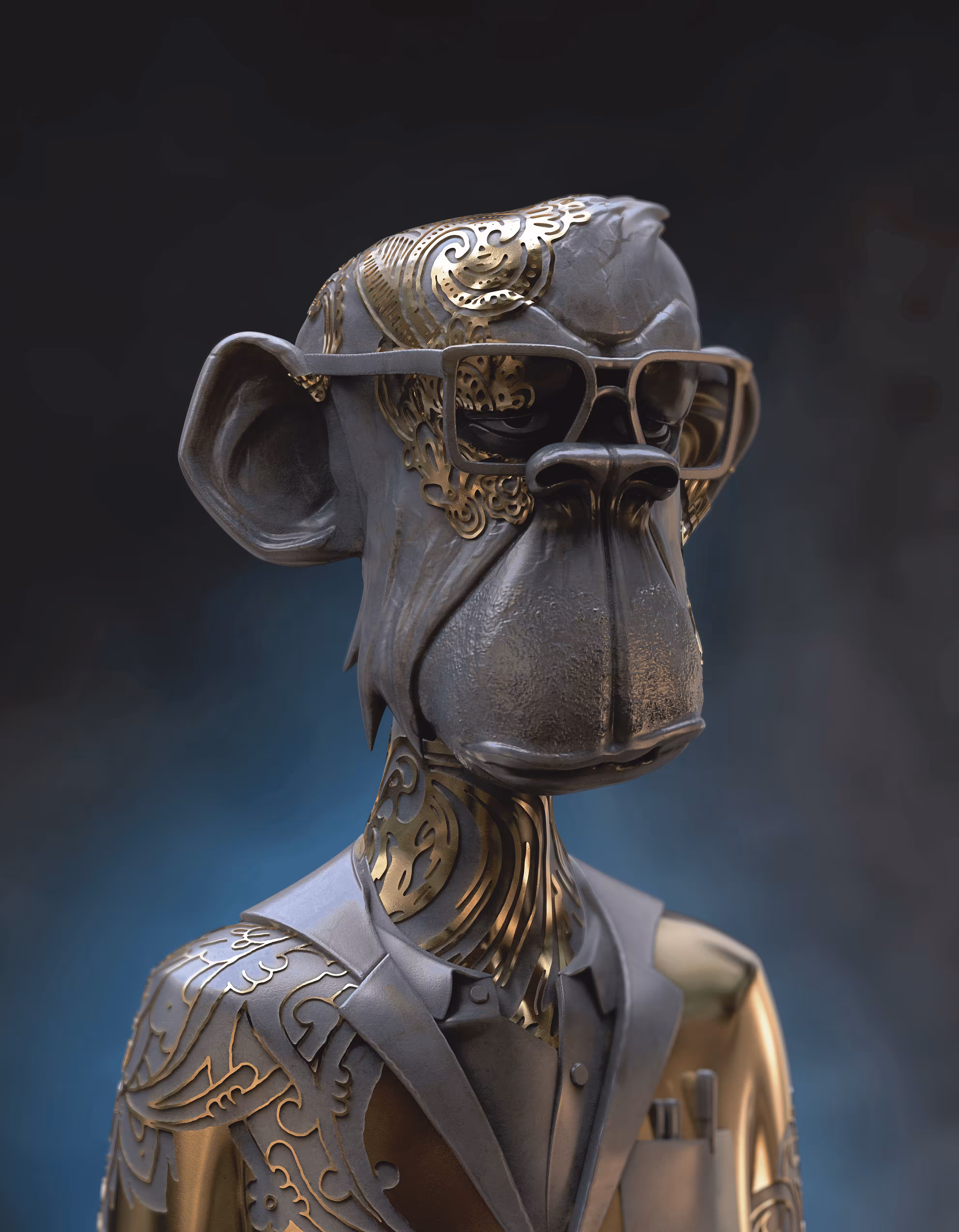 Bored Ape Set in Stone #1568