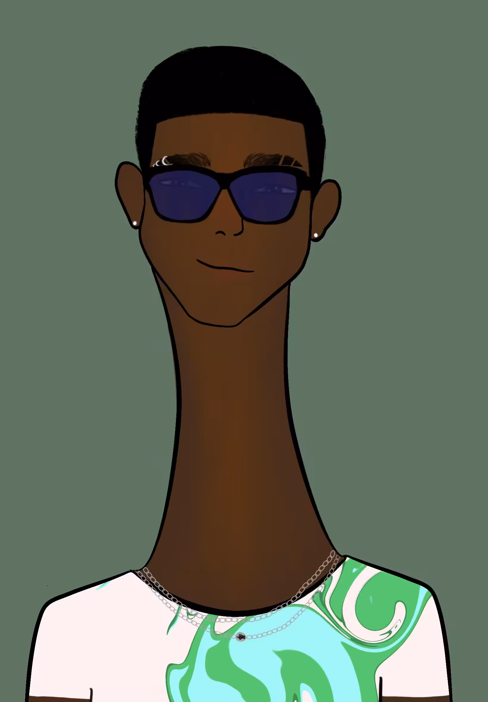 Long Neckie Fellas #2846