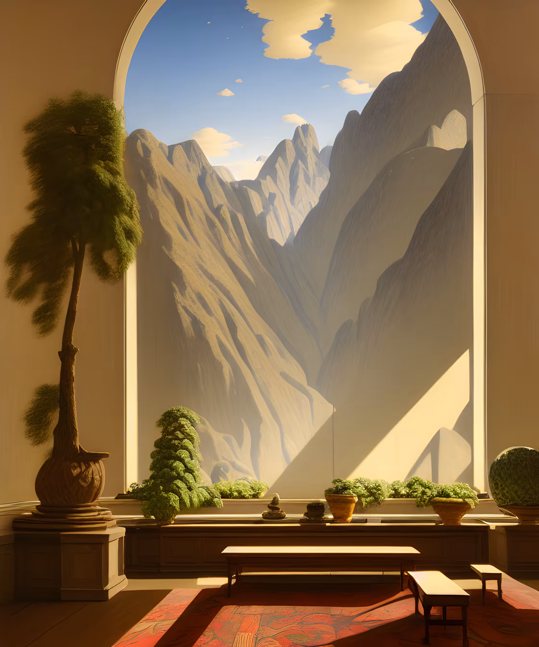 Framed Mountains