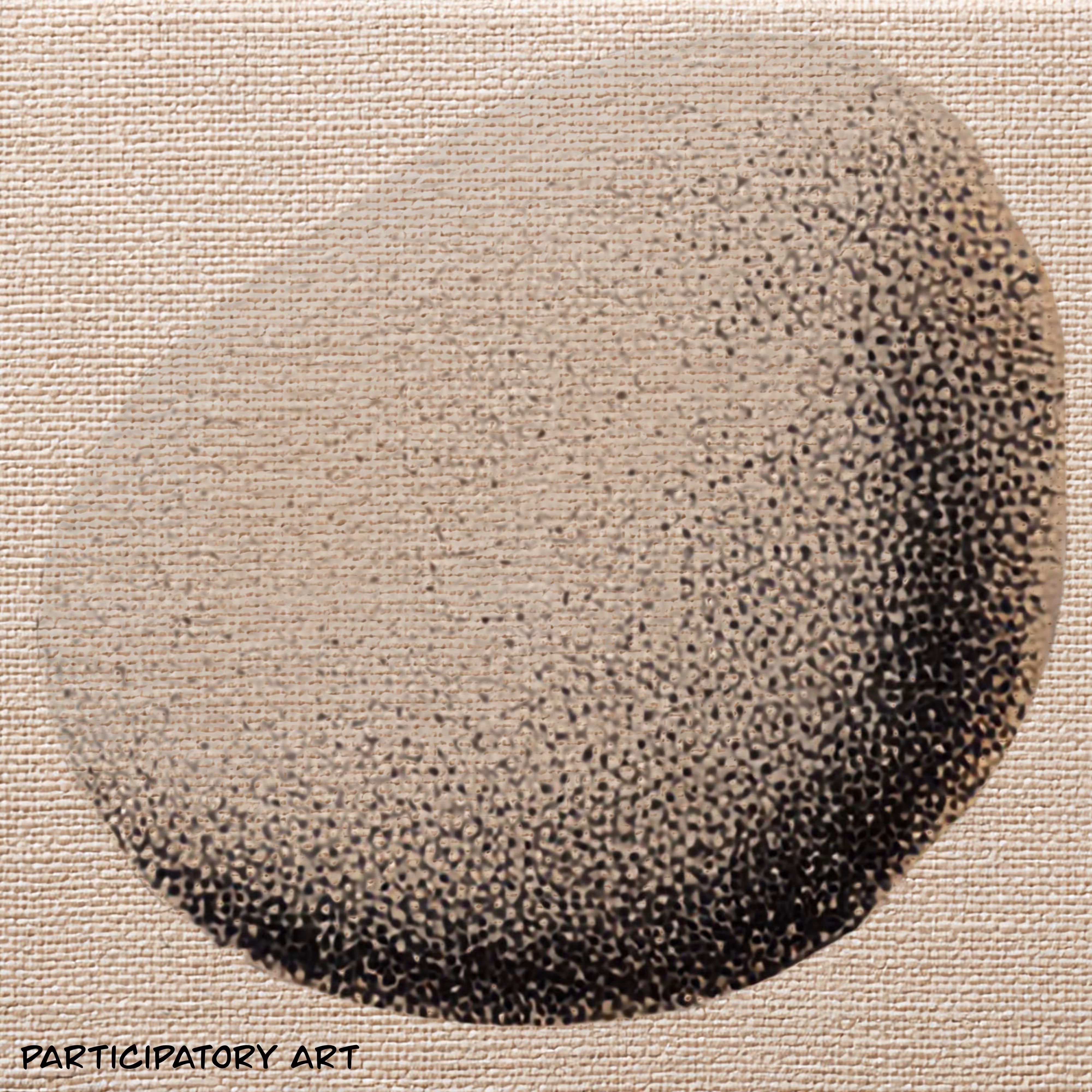 Template 1 - Slightly shadowed rock on canvas
