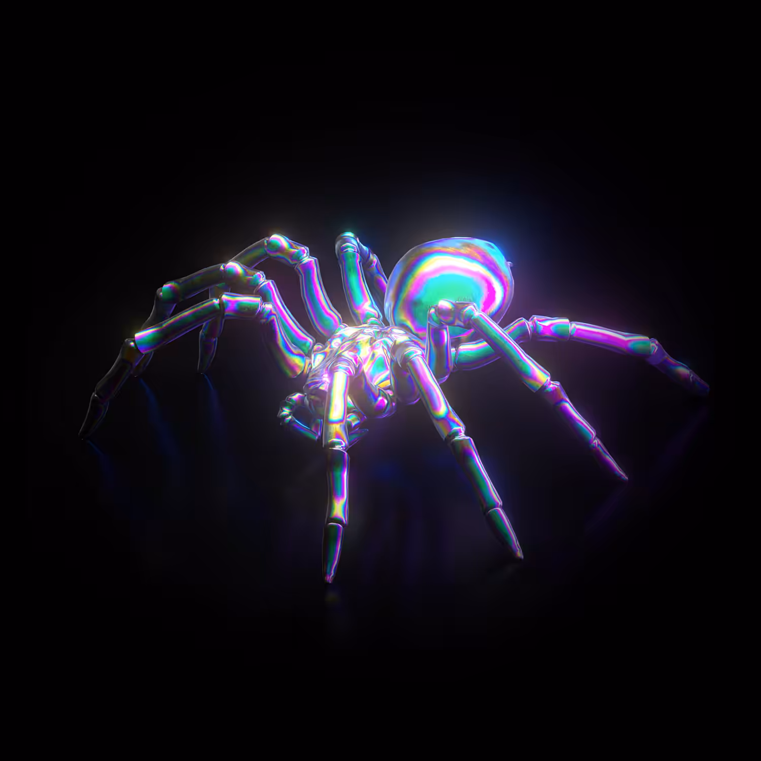 Pearlescent Spider