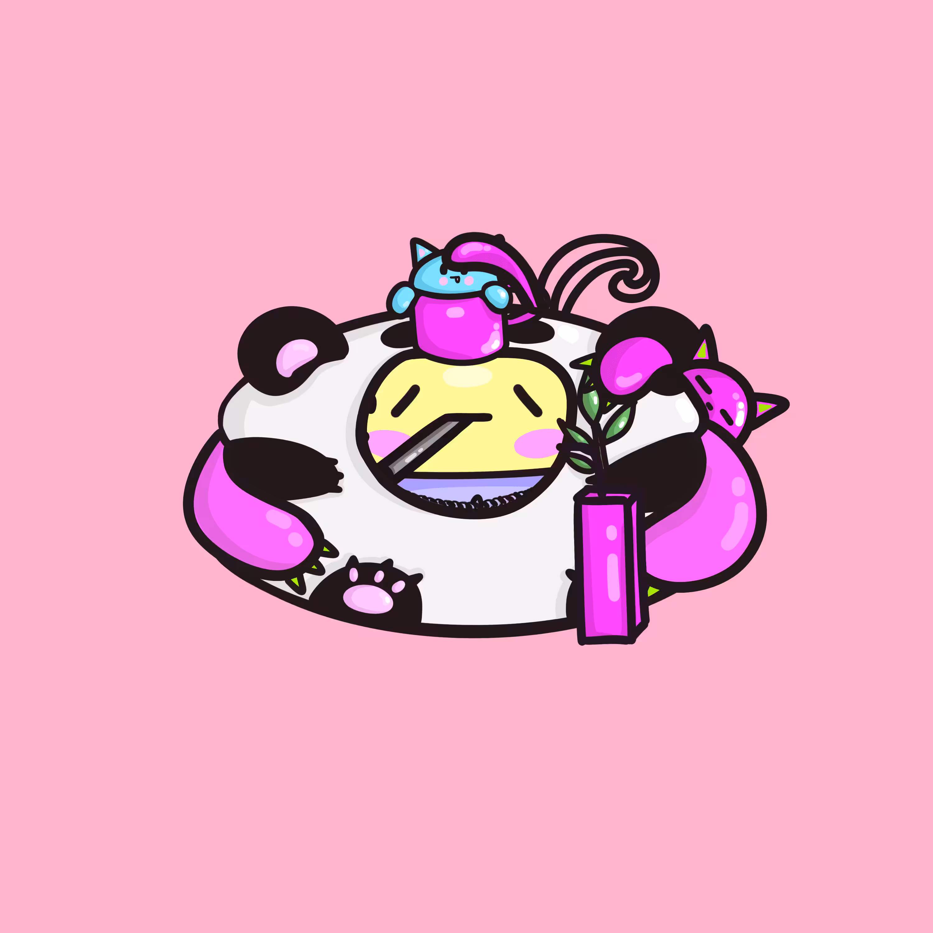 Baby macaron #496
