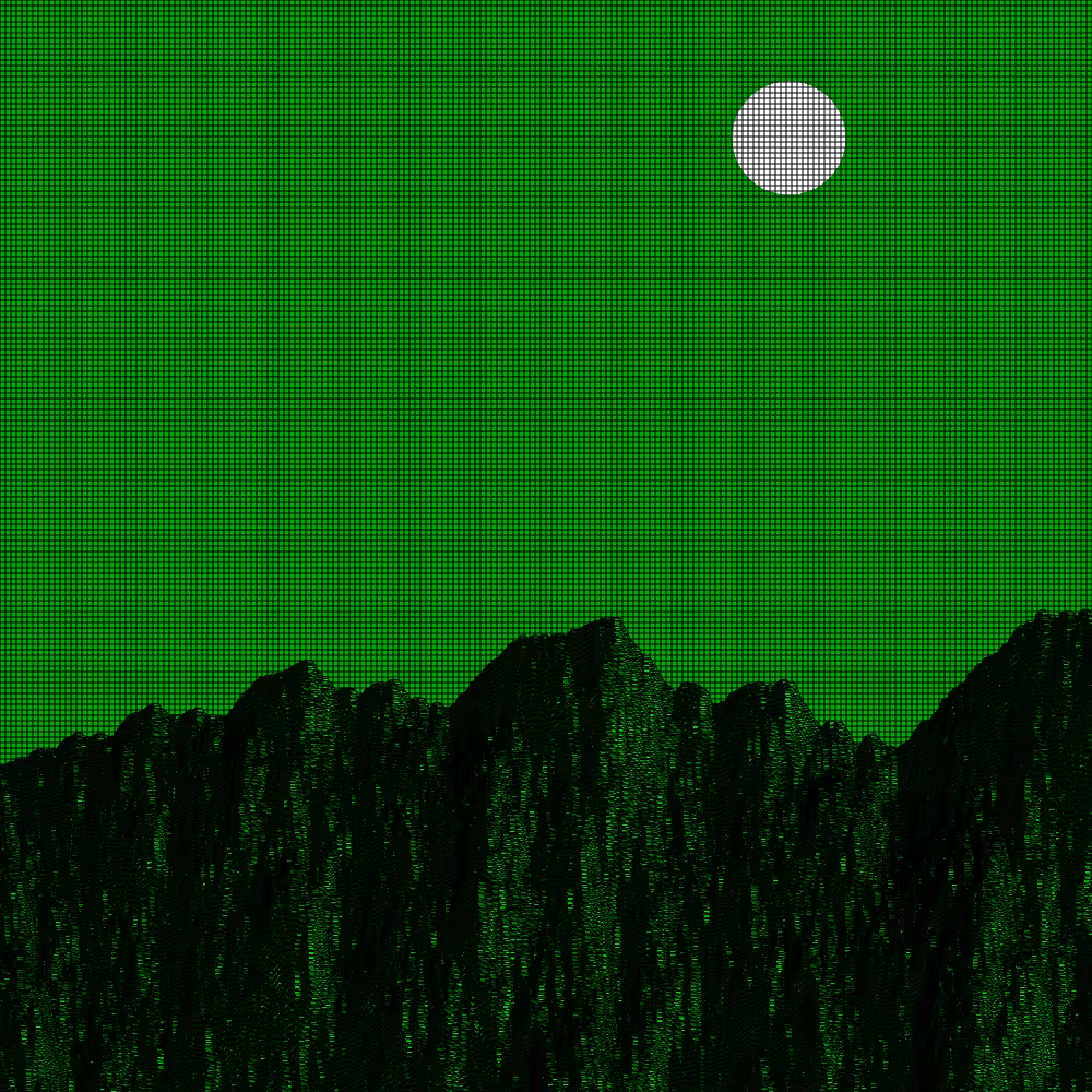 Classic generative landscape #68