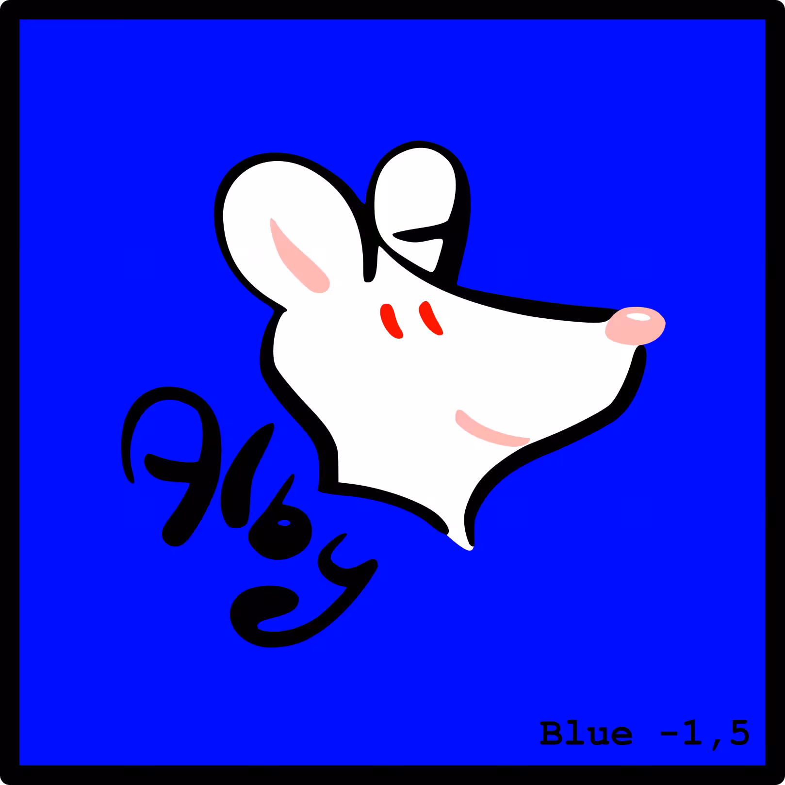 Alby #Mischief: Blue -1,5