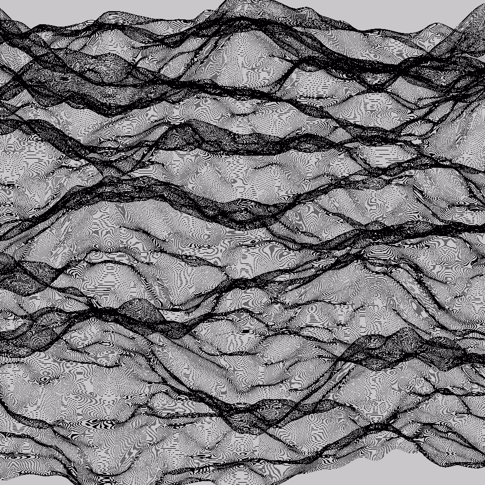Digital Sheer Fabric #11