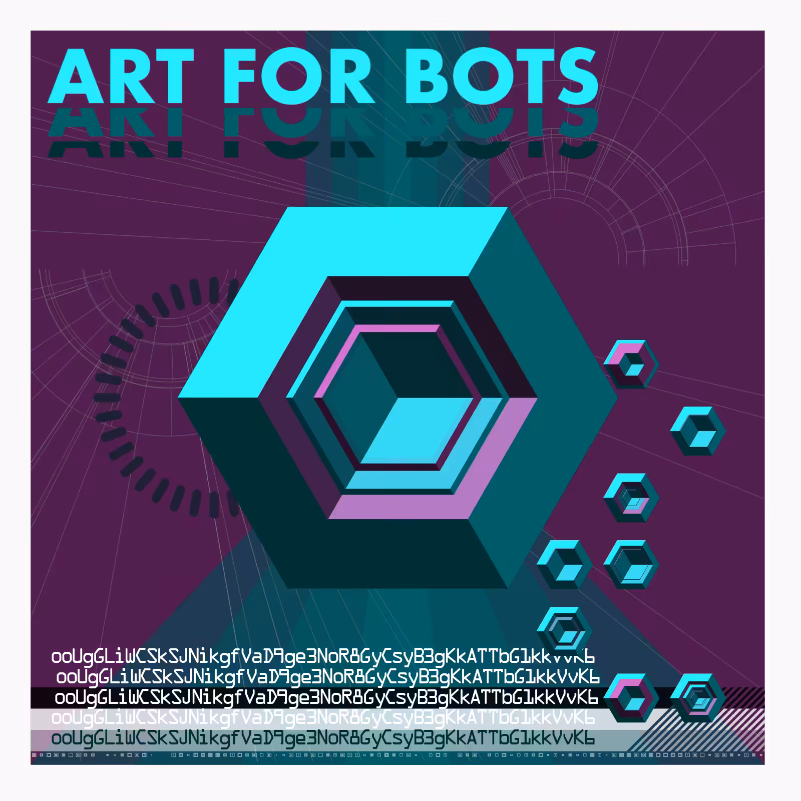 Hexagones - Art forBots forHumans forPrint #15