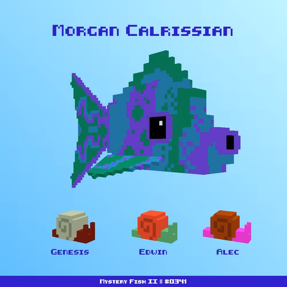Morgan Calrissian :: Mystery Fish 0341/1000 
