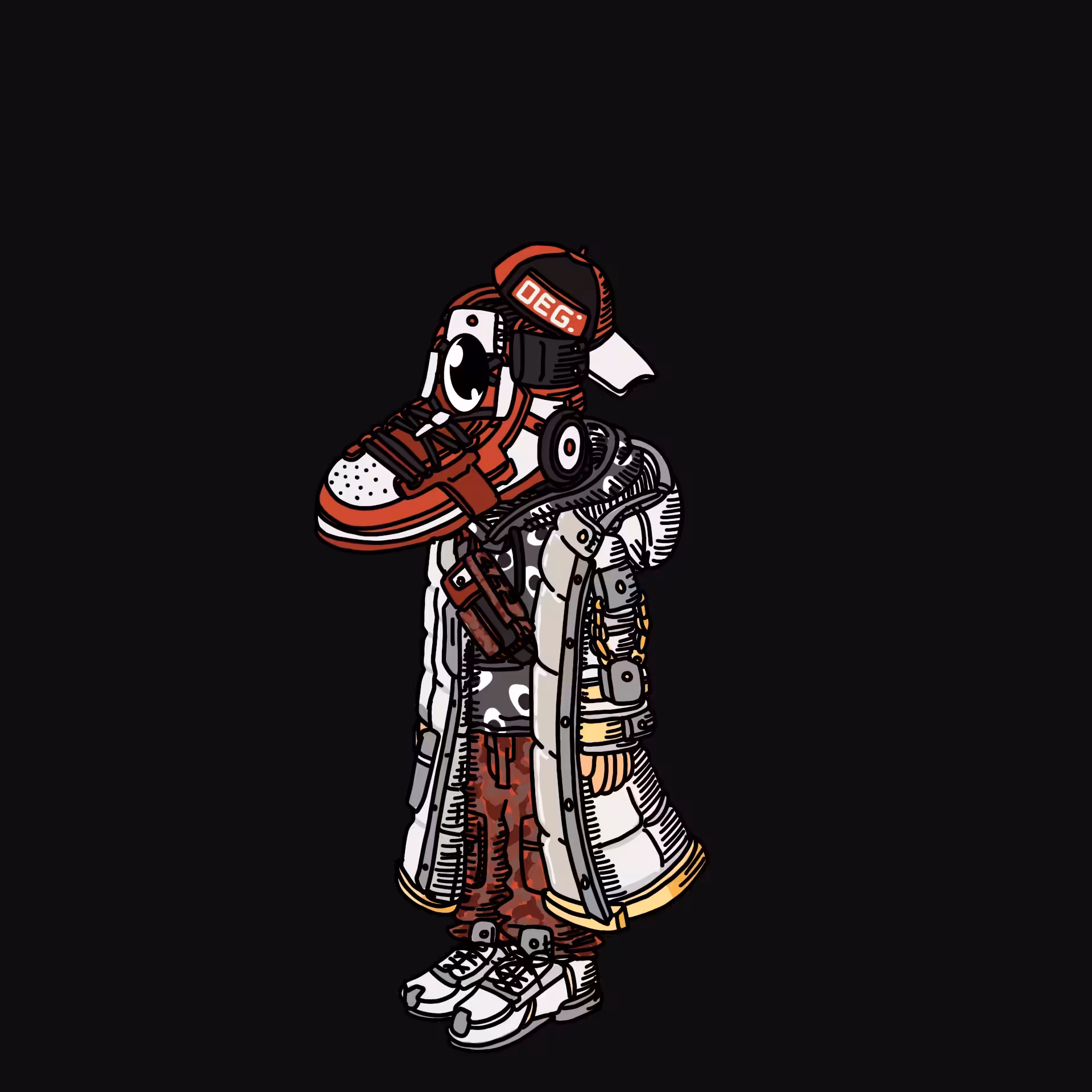 Hypebeast one eyed guy #00462