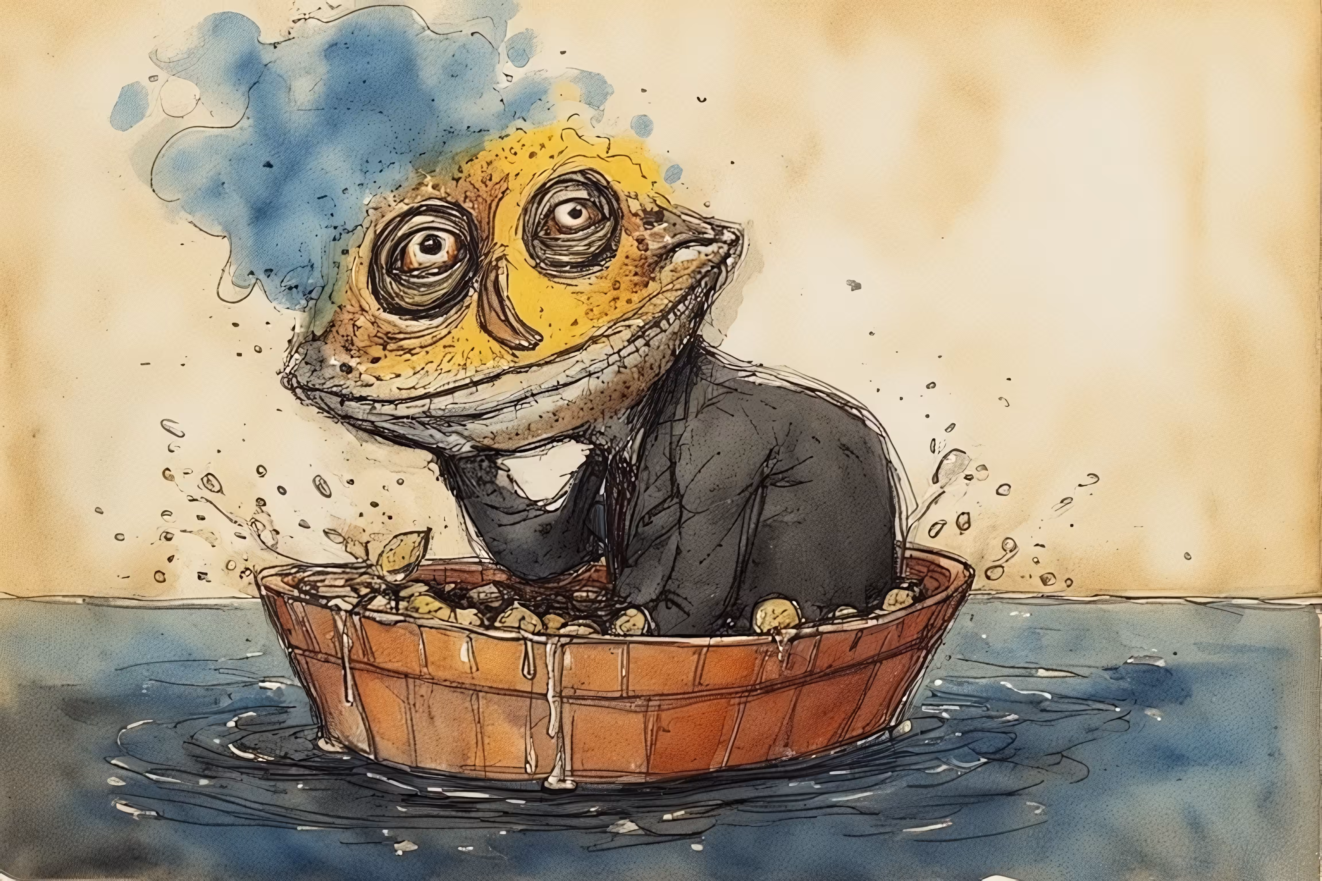 365 Brushstrokes of the Future: The Amphibious Executive's Voyage