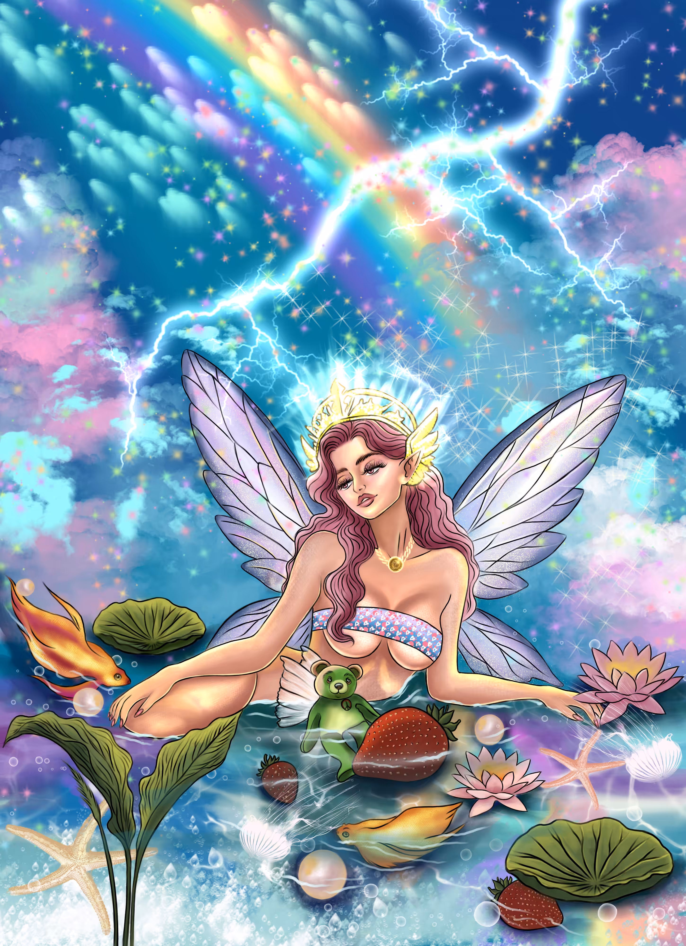 Deep in a magical dream