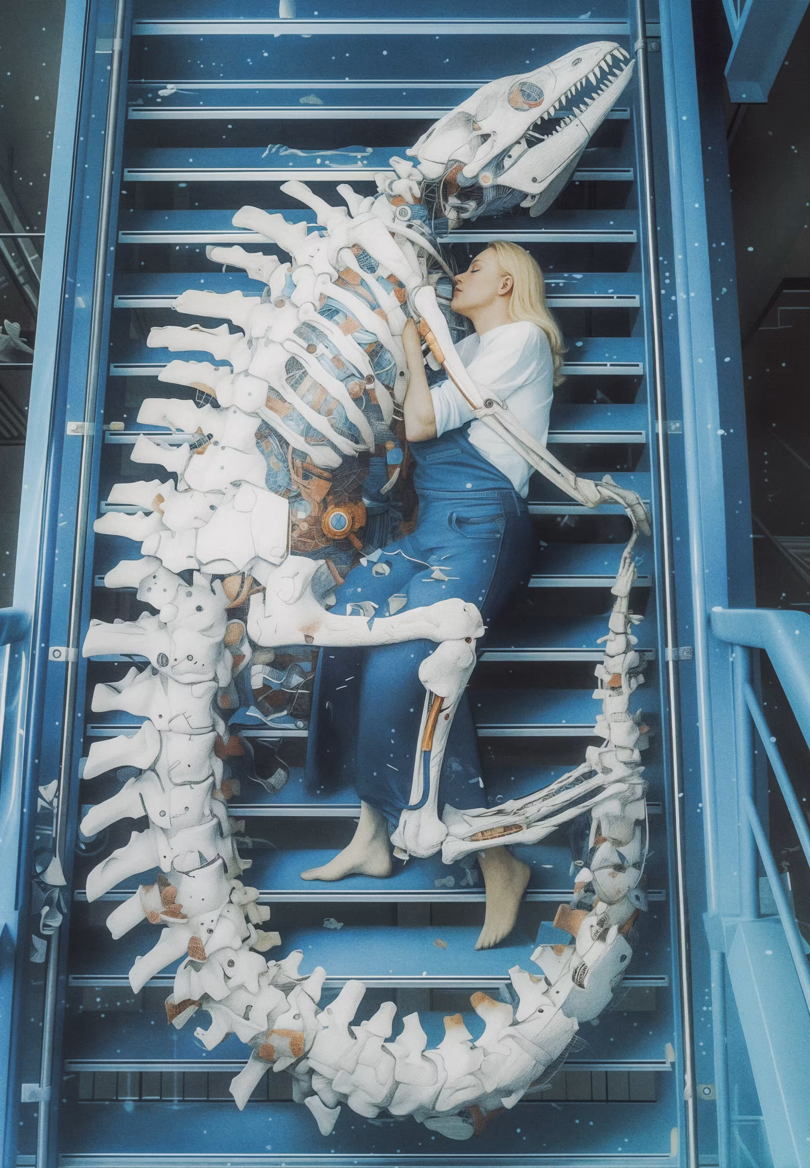 Repose of the Woman Archaeological Artist