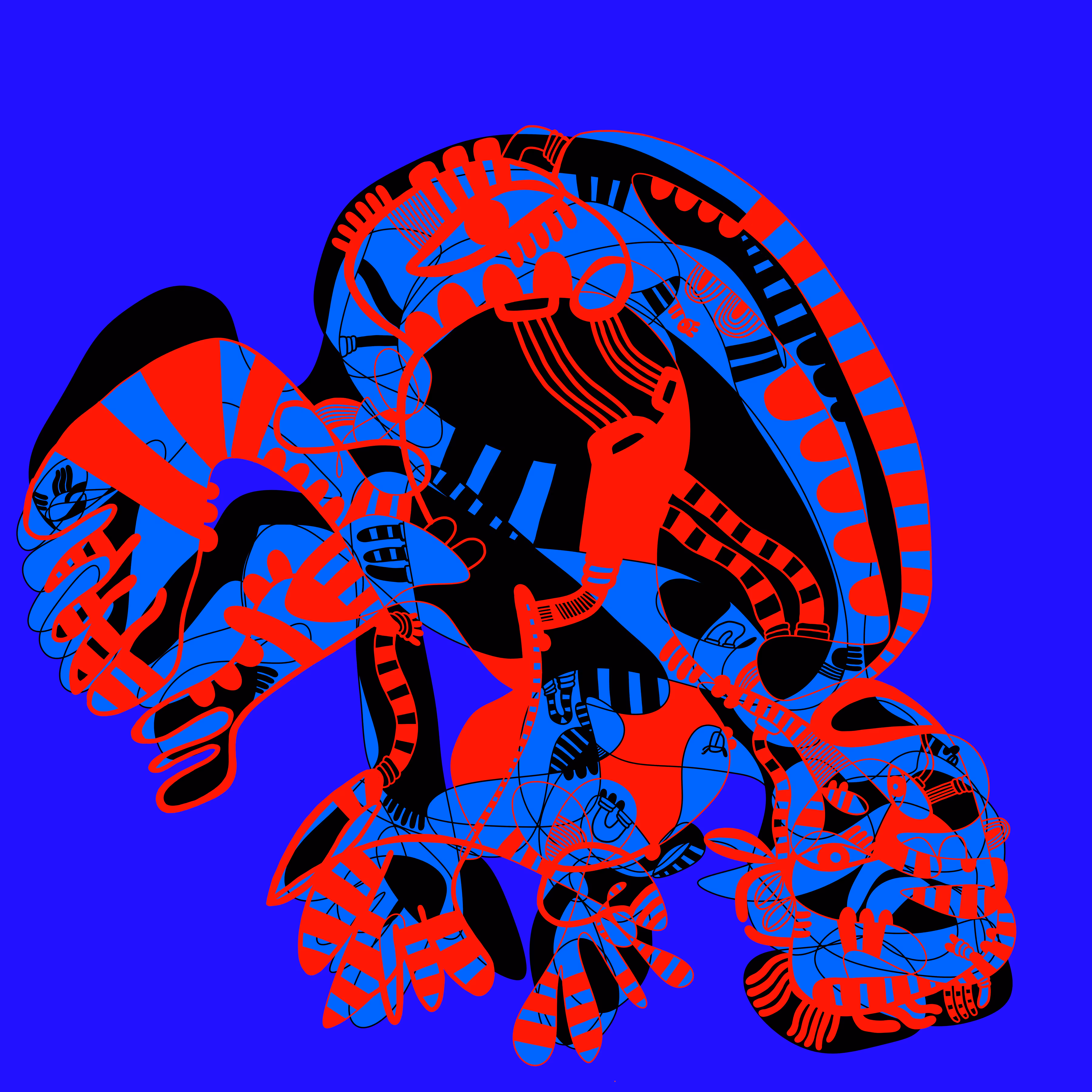 THE CROUCHING MAN