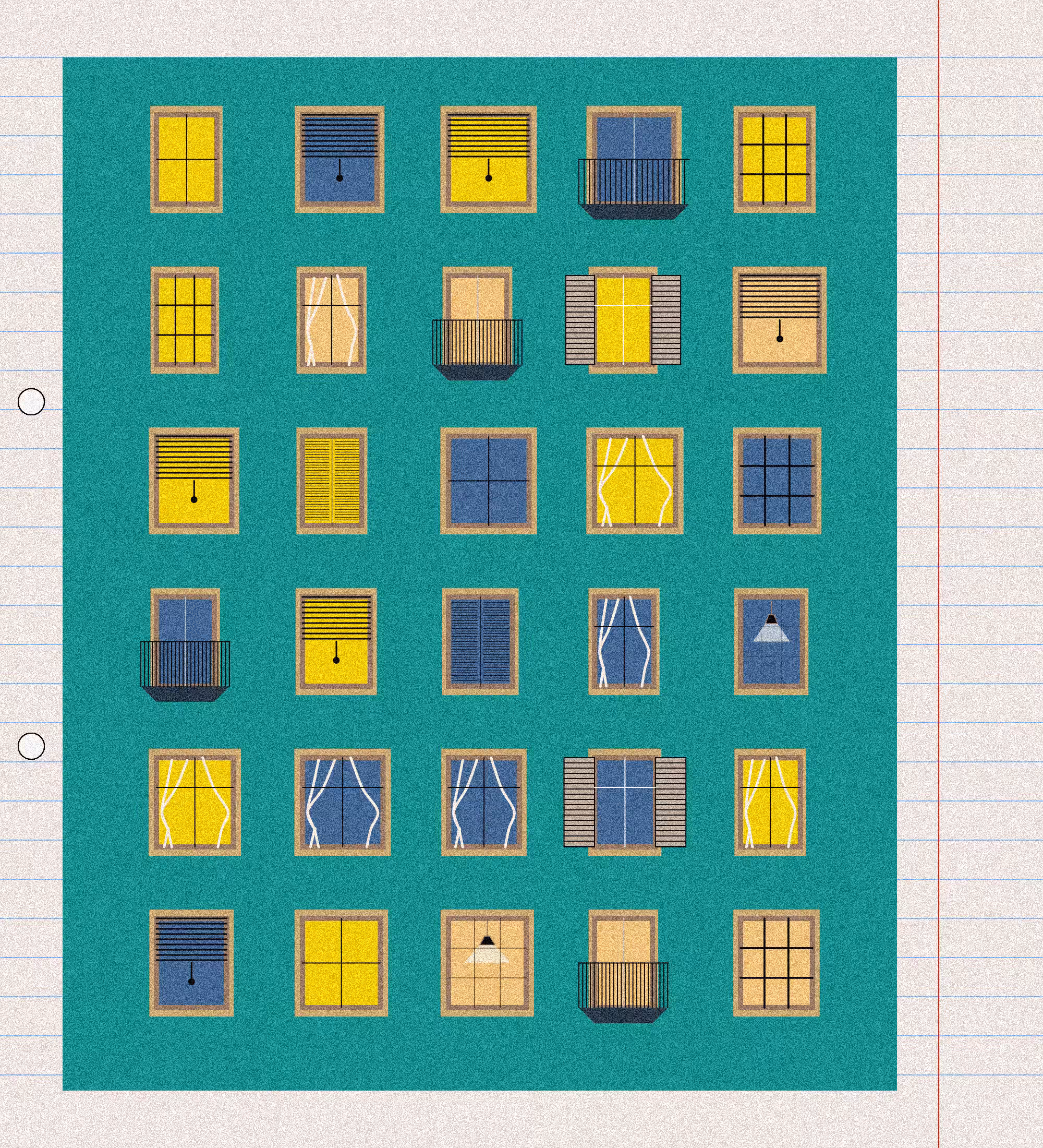 sketchbook page 9: windows #8
