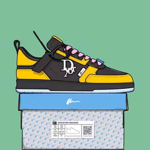 Signature Sneakers Generative: Signature Sneaker #126