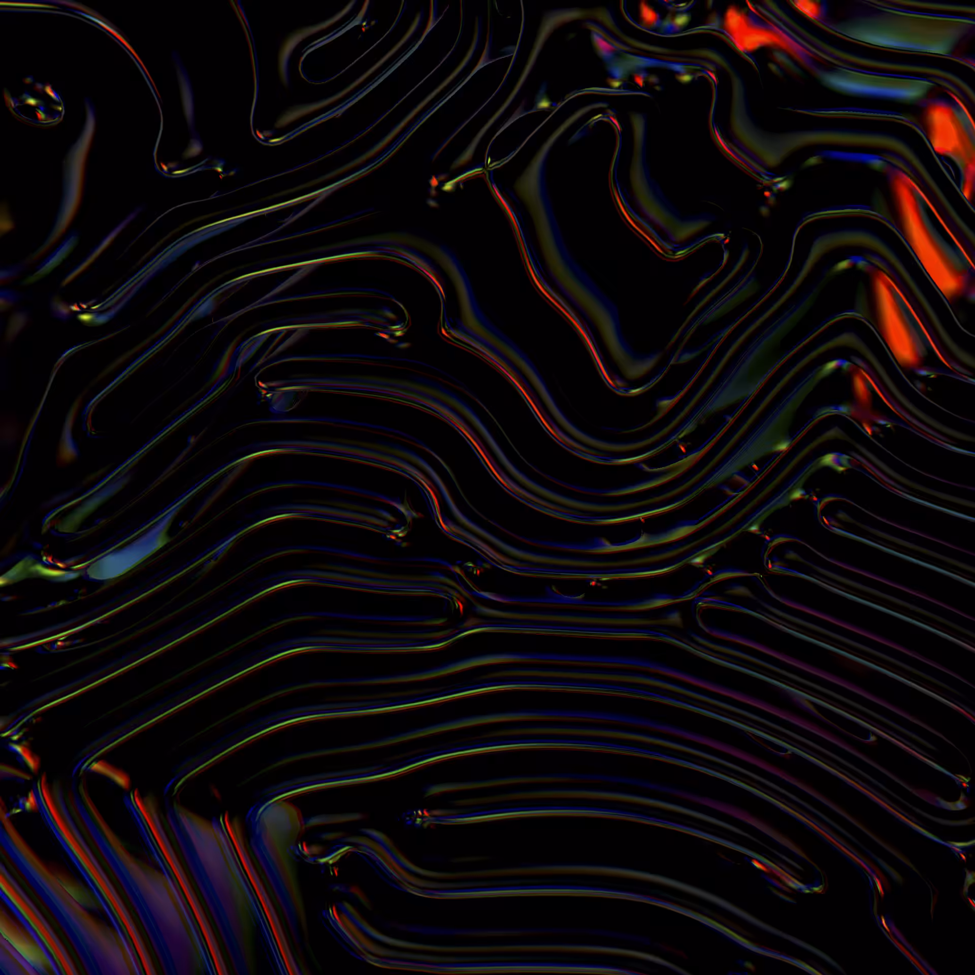 3D Reaction Diffusion Oil #2 2024-09-27