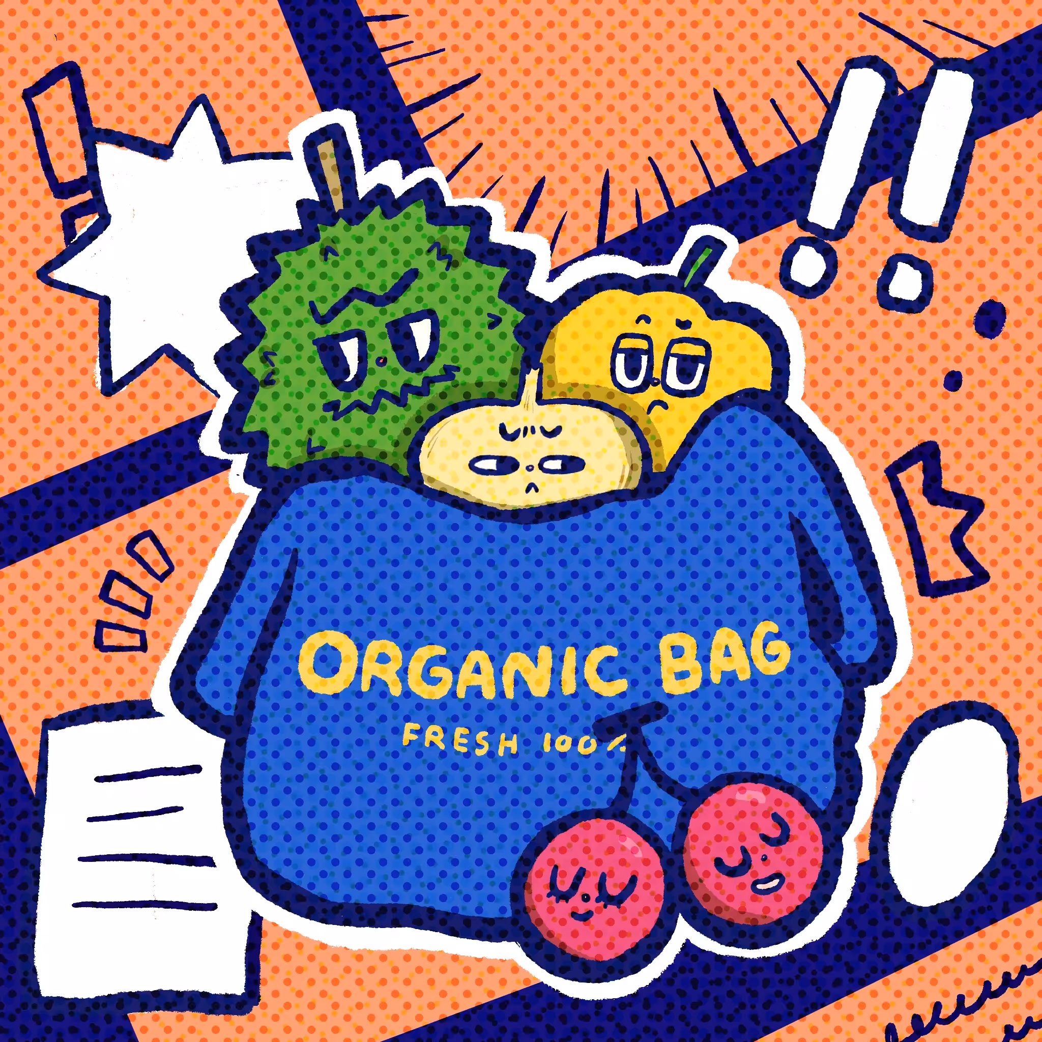 Organic shopping bag DGB2C