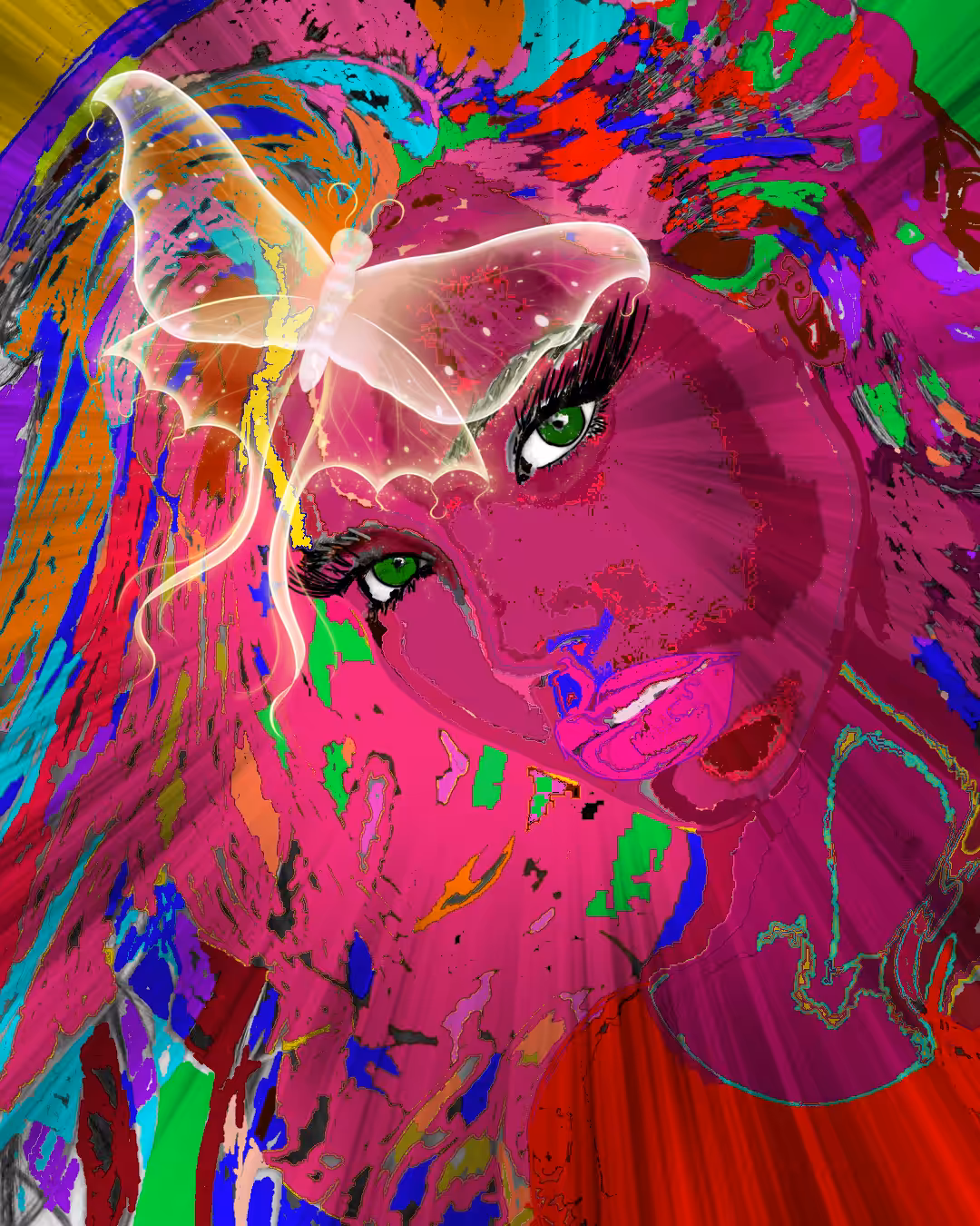 Fantasy butterfly