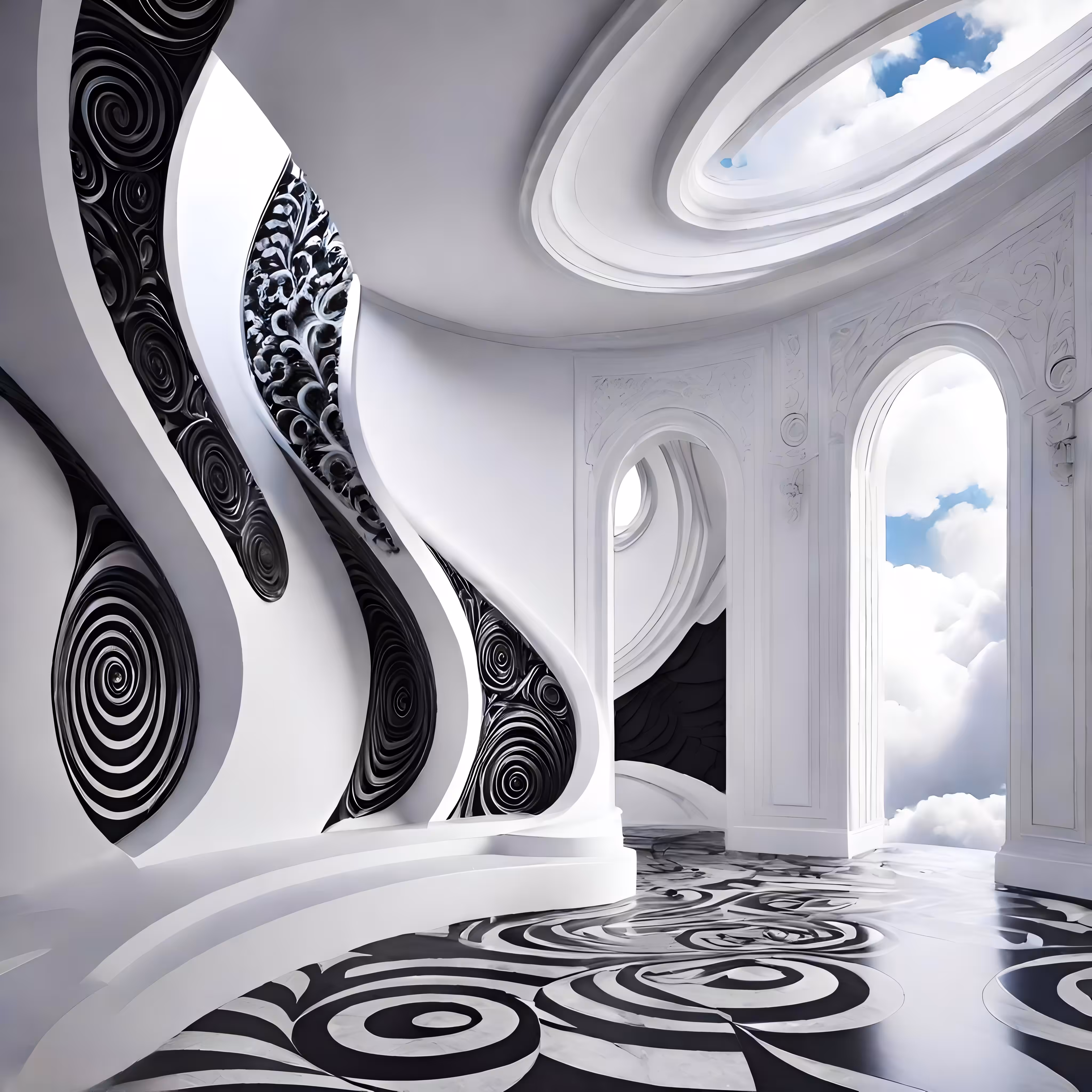 Ontological Chiaroscuro: Interwoven Essence: Ontological Chiaroscuro: The Interwoven Essence of Dreams and Existence #100