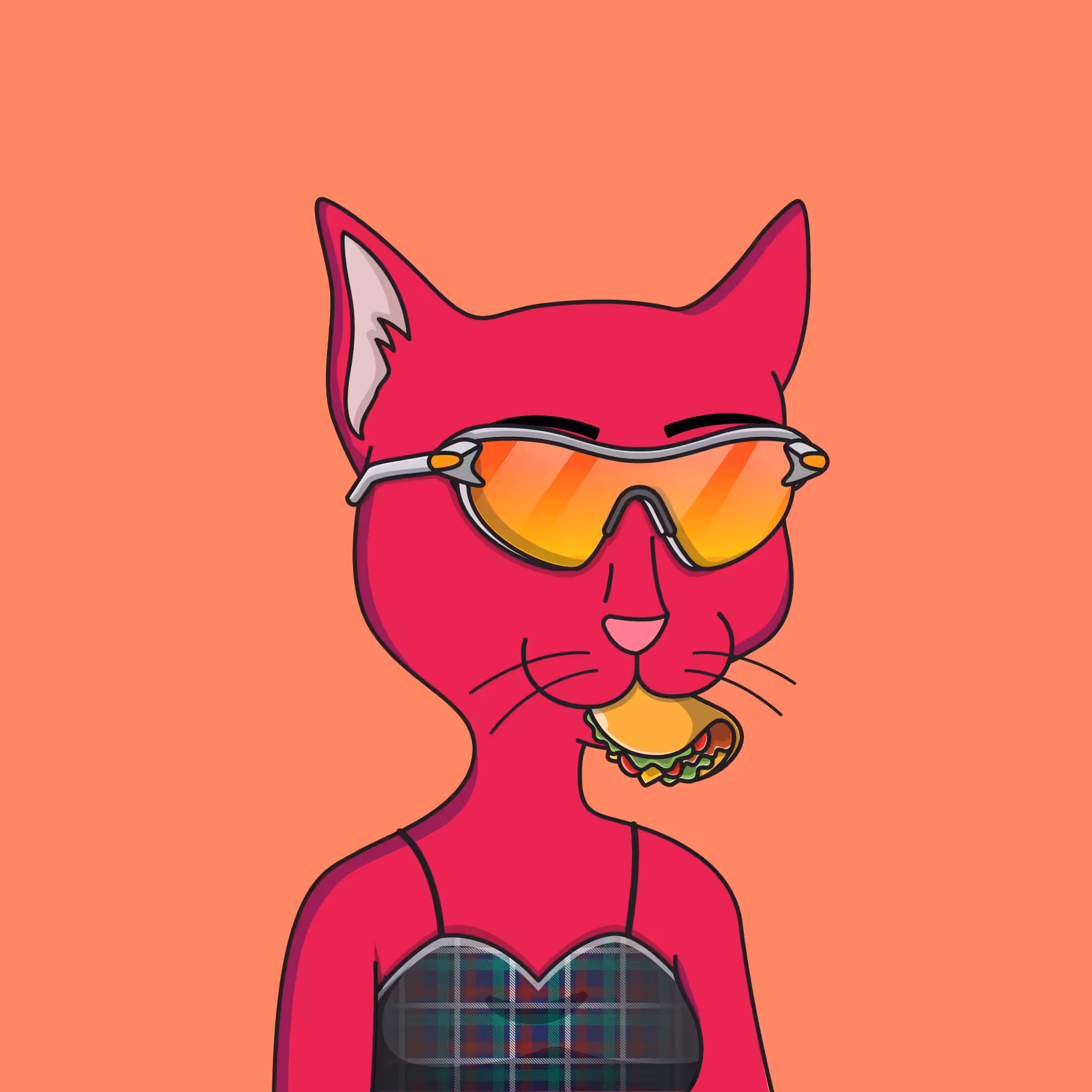 Girl Cat #382
