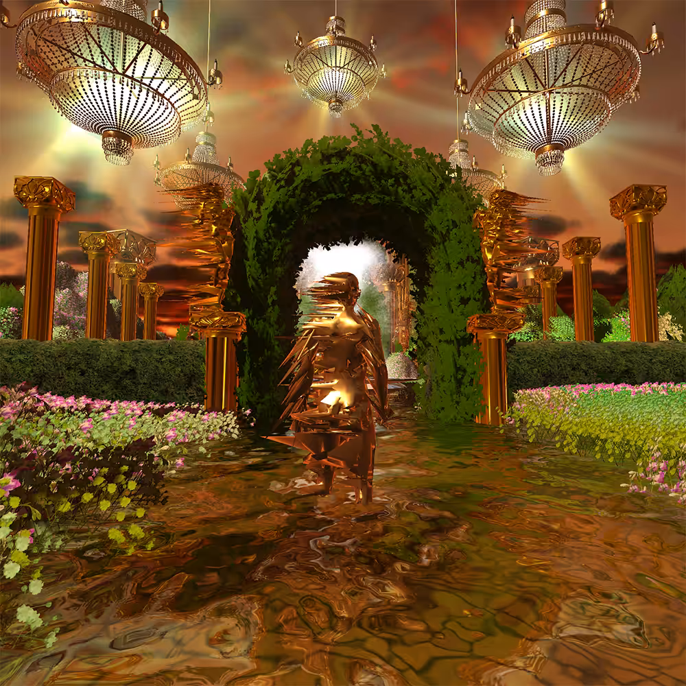 Gilded Feedback Garden
