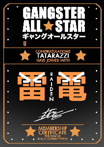G.A.S INVITATION CARD FOR [TATARAZZI]