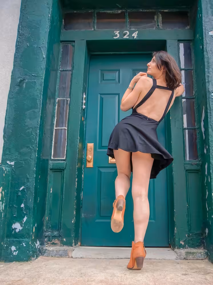 at the door #1