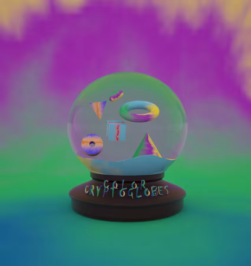 Crypto Globes -Color