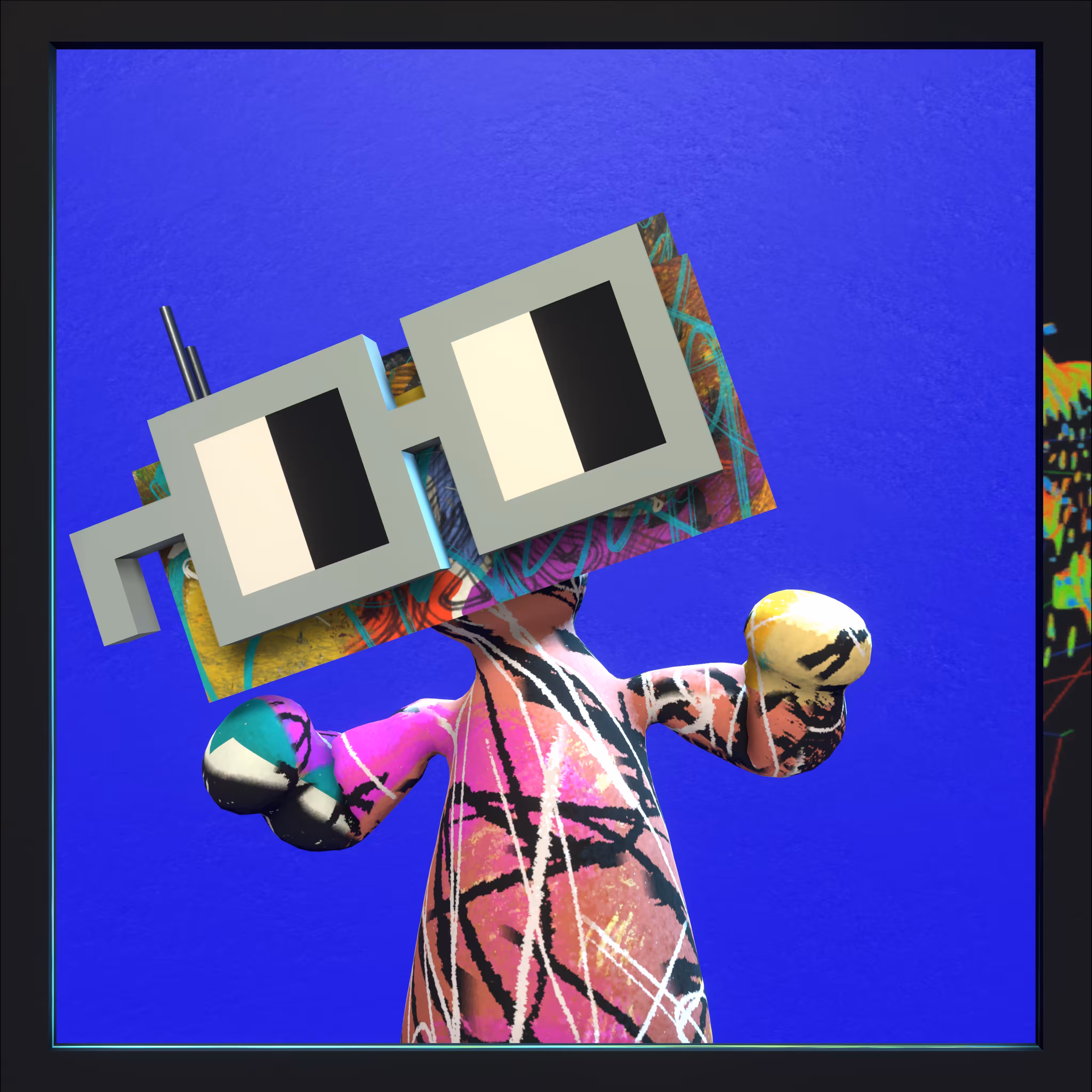 Boomboxhead #1