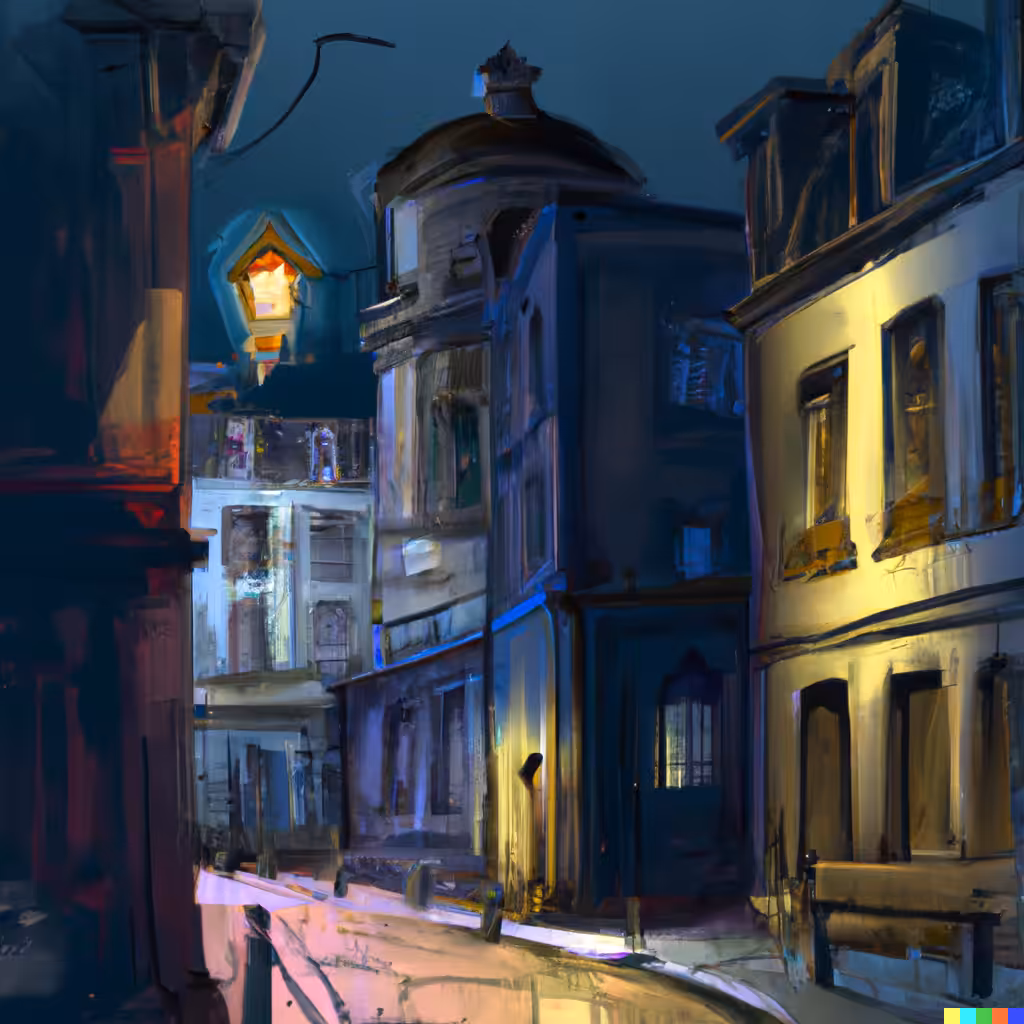 Paris Lamplight