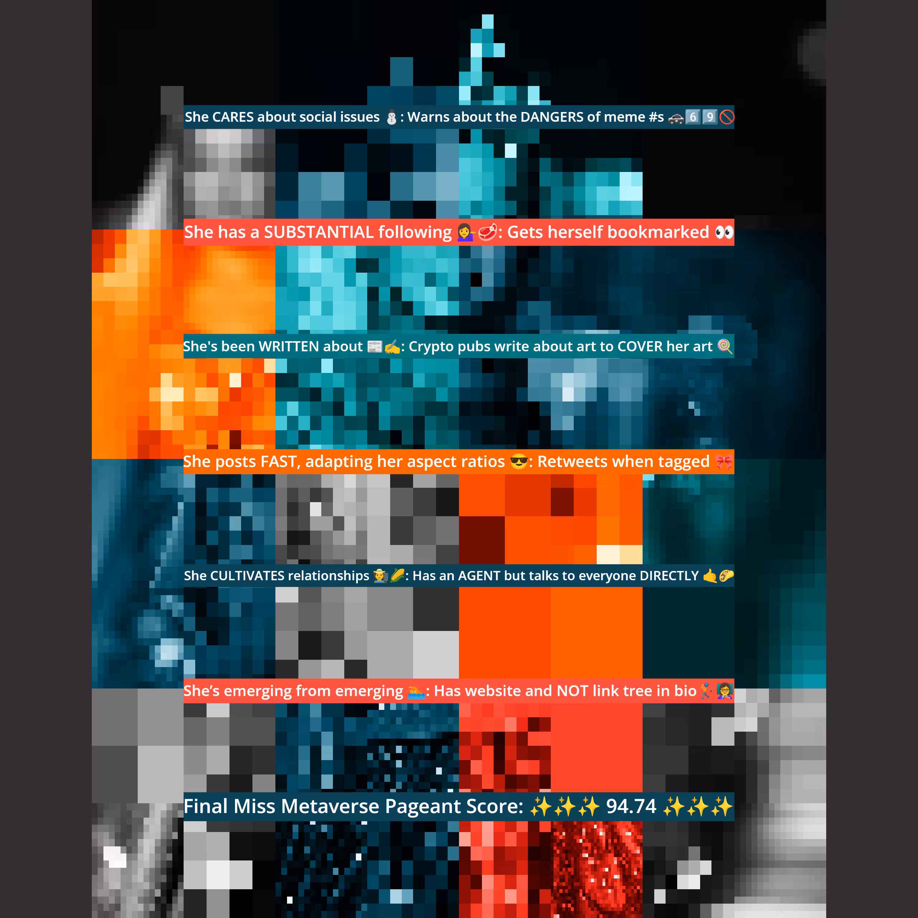 Miss Metaverse #94.74 🪞💡