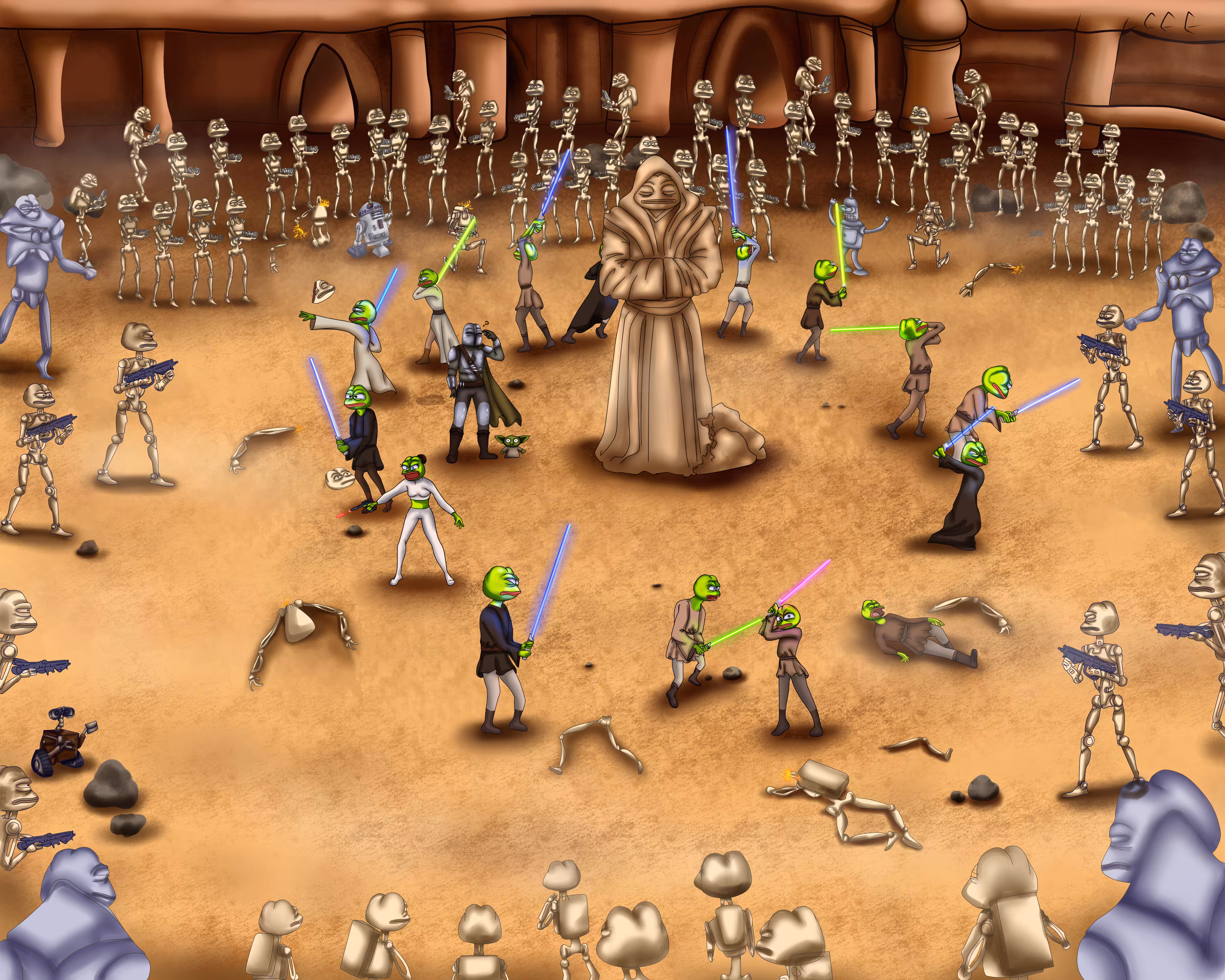 The Battle of the Pepes