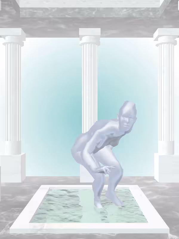 HeavenComputer: The Sneaky Blue Sky Woman #4736