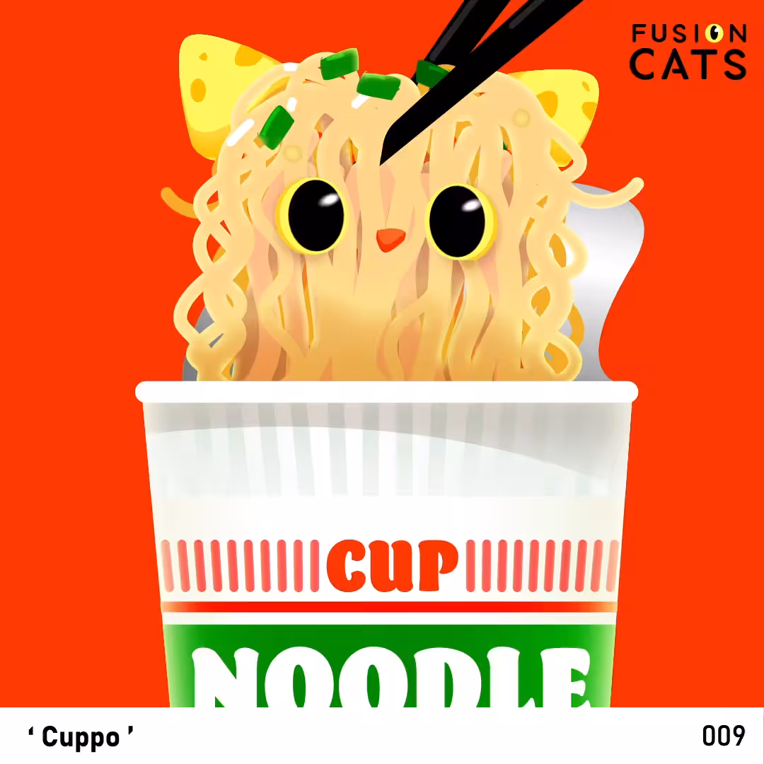Fusion Cats Collection - ‘Cuppo’ #009