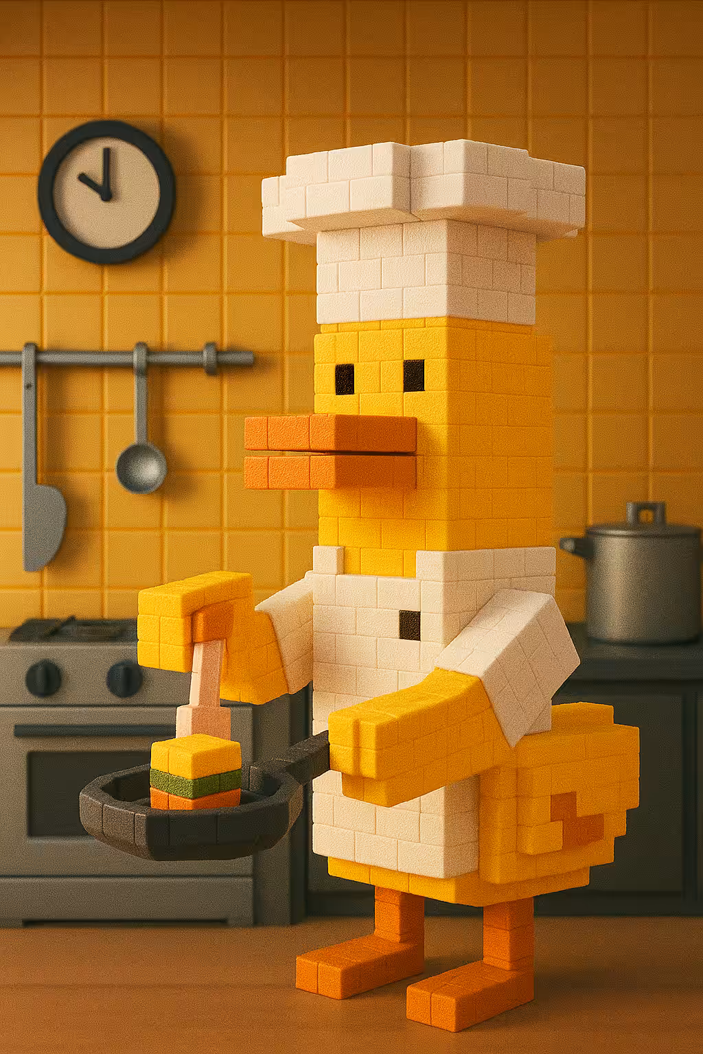 DUDE DUCK MASTER CHEF 