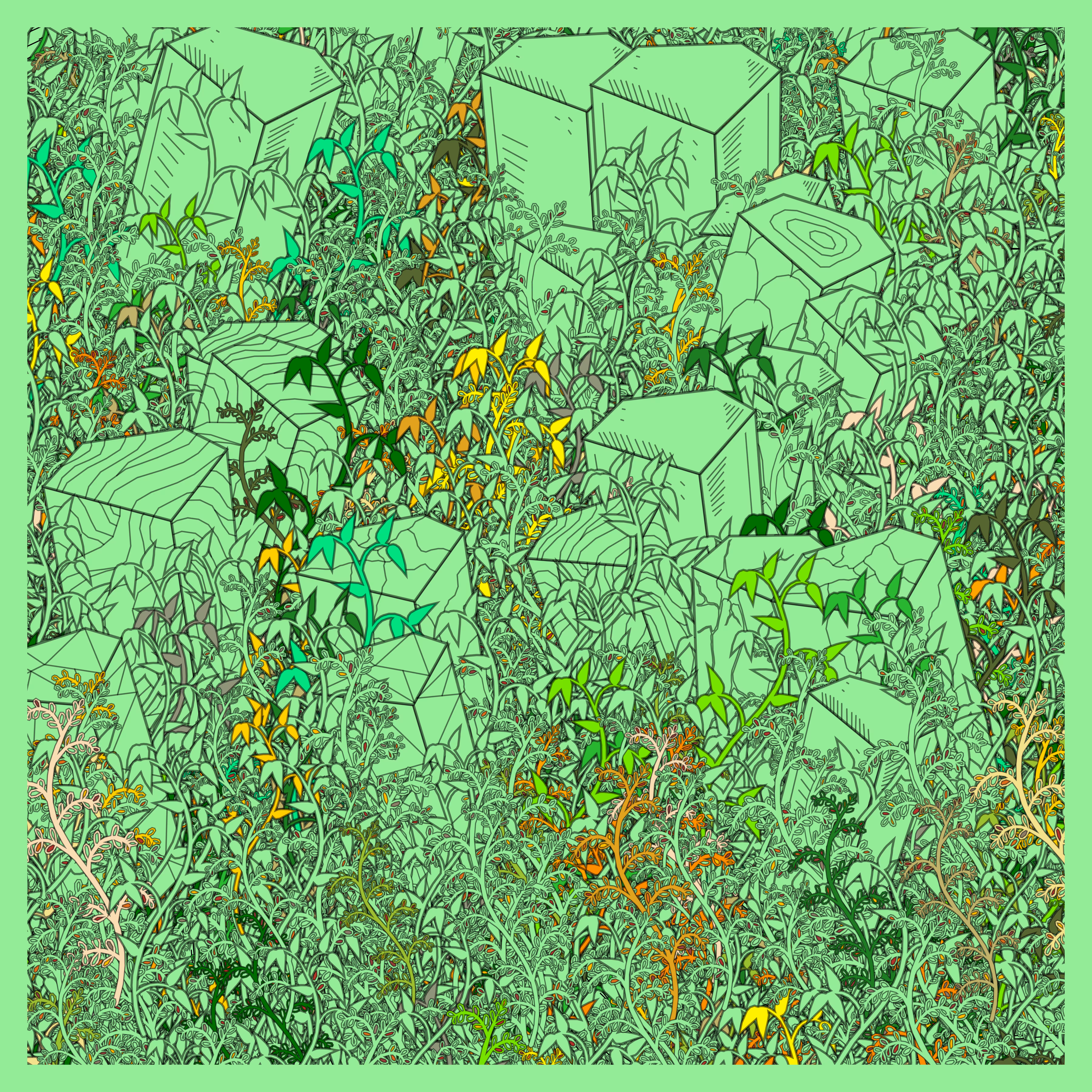 Crystal Forest #9