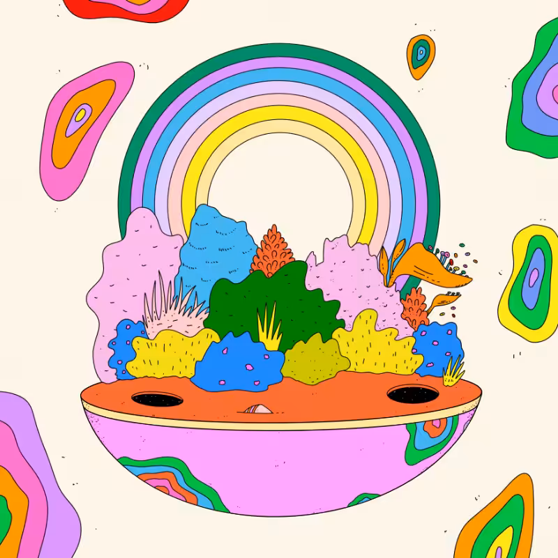 🌈🌴🪐 #96
