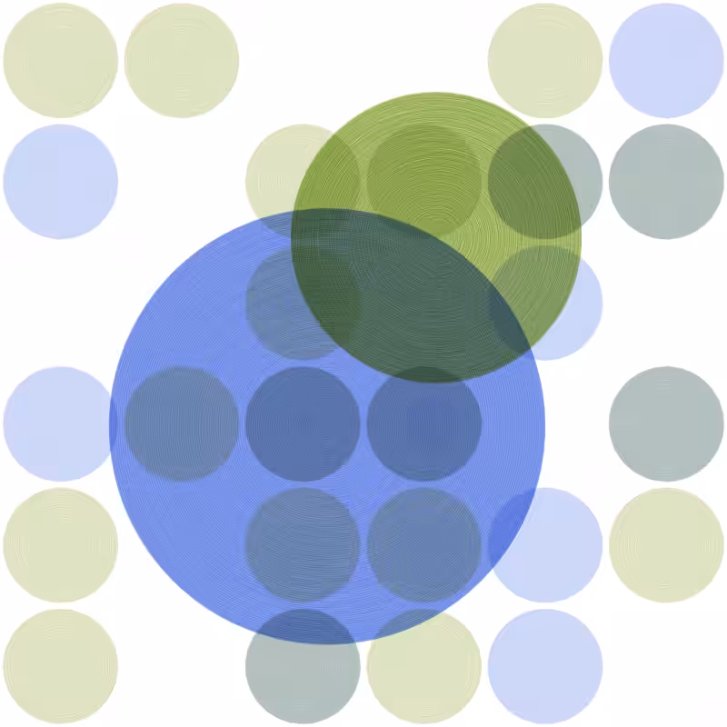 Brushed Circles #128