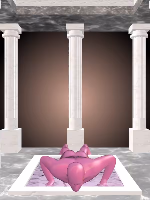 HeavenComputer: The Athletic Sharp Magenta Man #4810