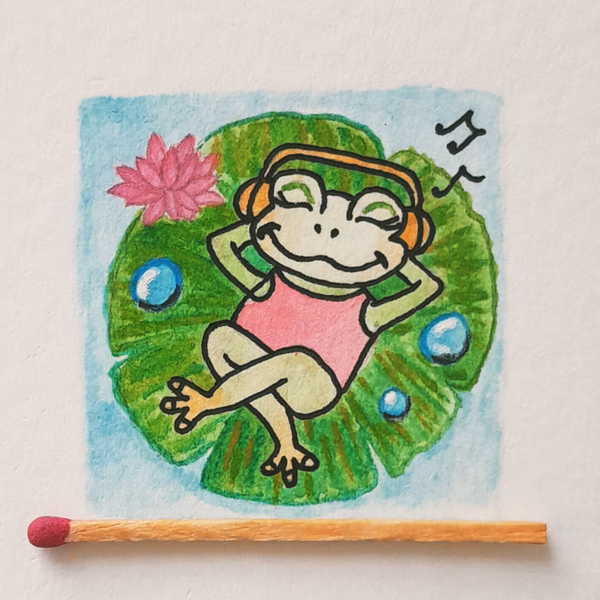  Matchstick: Frog 8